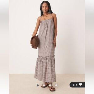 Gingham dress